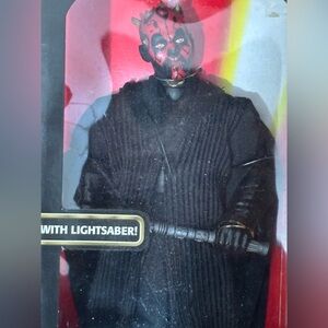 Hasbro Star Wars Episode 1 DARTH MAUL  12" Inch Figure w/Lightsaber